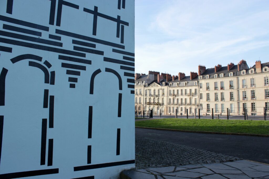 Barto + Barto sans titre 1981, vue de l’œuvre à Nantes