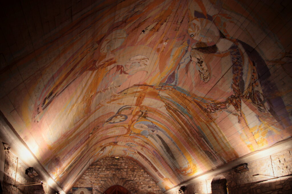 Joël Dabin, programme pictural de l'église de Mouais