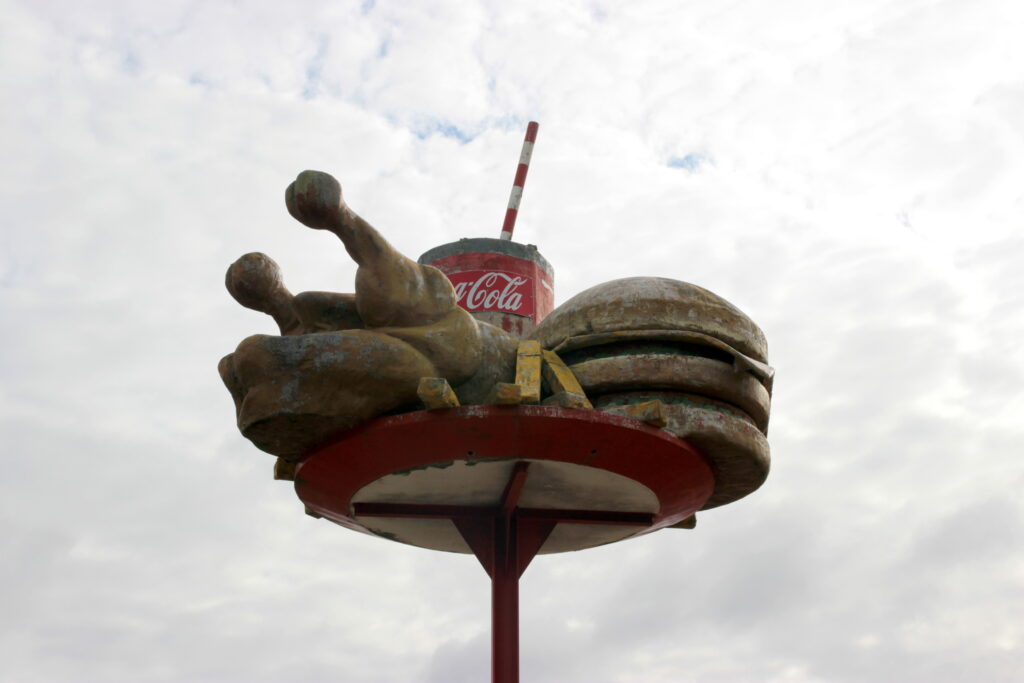 Le poulet frites de la route nationale 175 à Tanis (Manche)